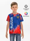 Детская базовая футболка / Патриот России. Я Русский!