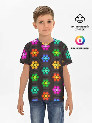Детская базовая футболка / Наночастицы