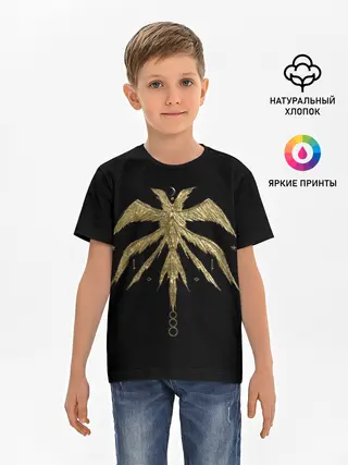 Детская базовая футболка / Крылатое древо | Башня Бога