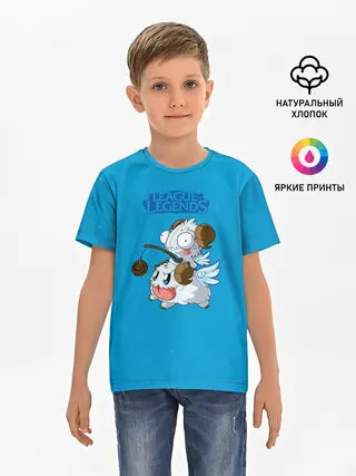 Детская базовая футболка / Invader Poro Pix