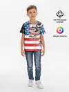 Детская базовая футболка / США