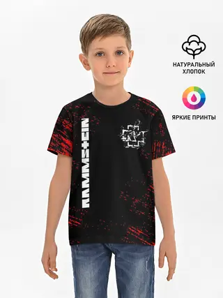Детская базовая футболка / RAMMSTEIN
