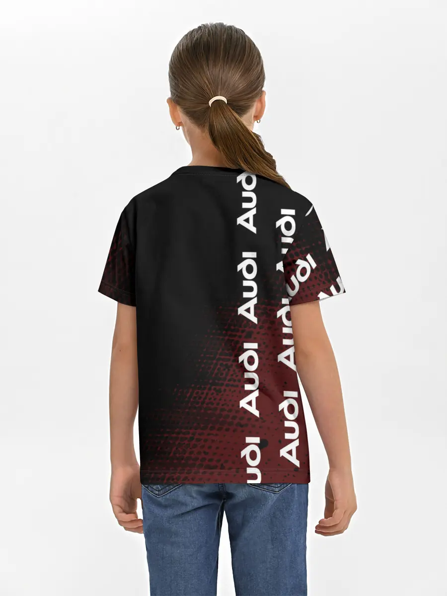 Детская базовая футболка / Ауди - Pro Racing