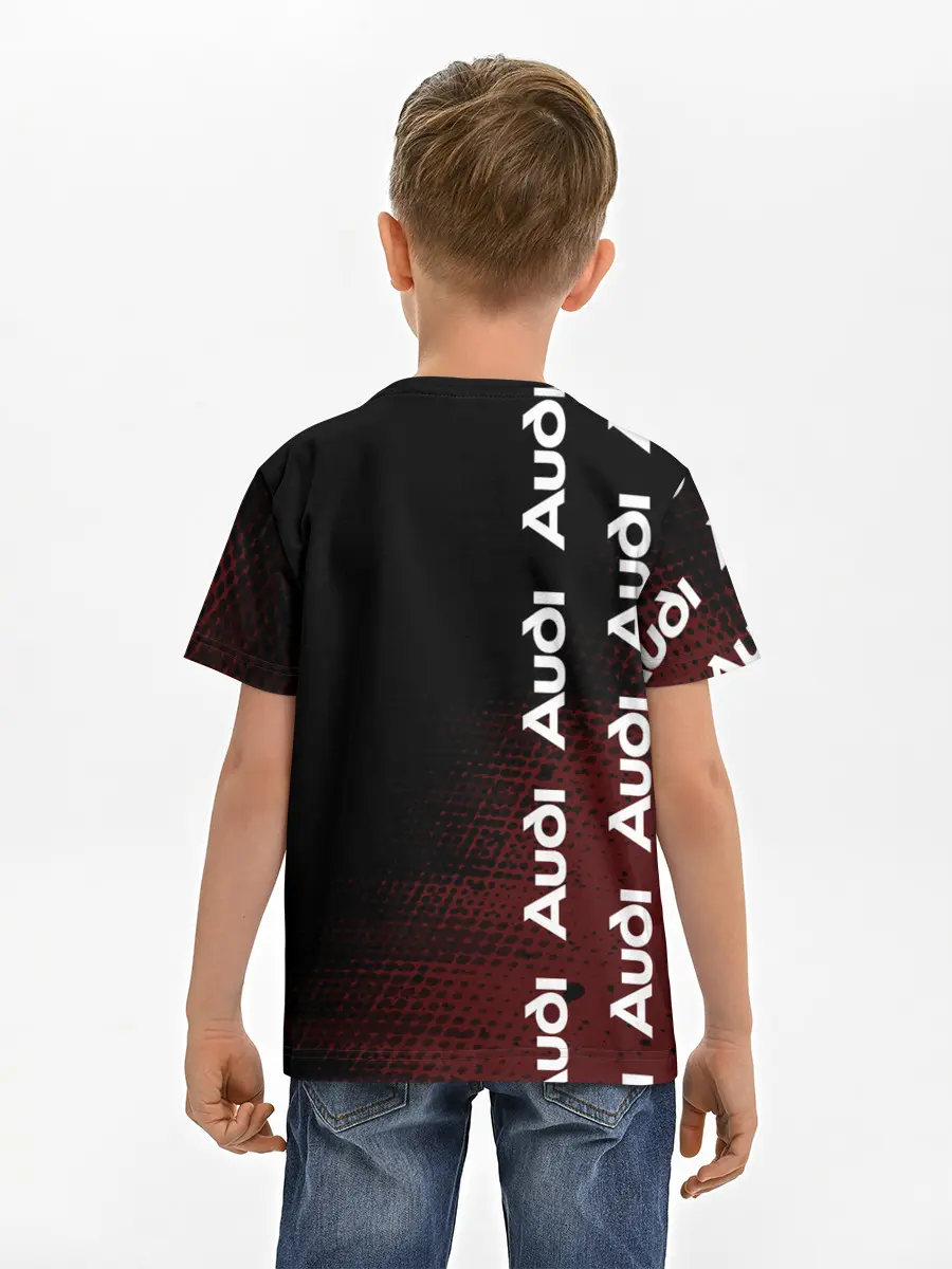 Детская базовая футболка / Ауди - Pro Racing