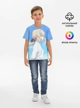 Детская базовая футболка / Violet Evergarden