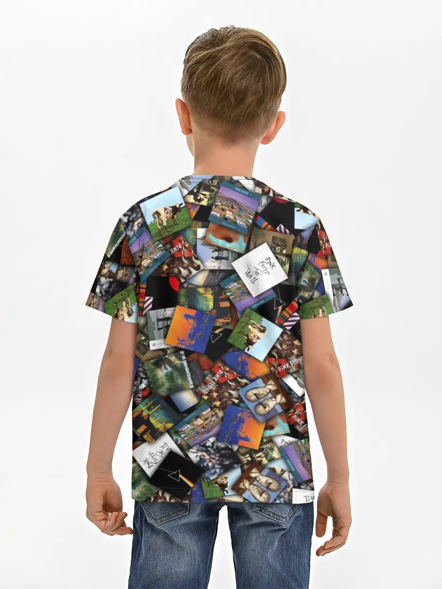 Детская базовая футболка / Pink Floyd. Дискография