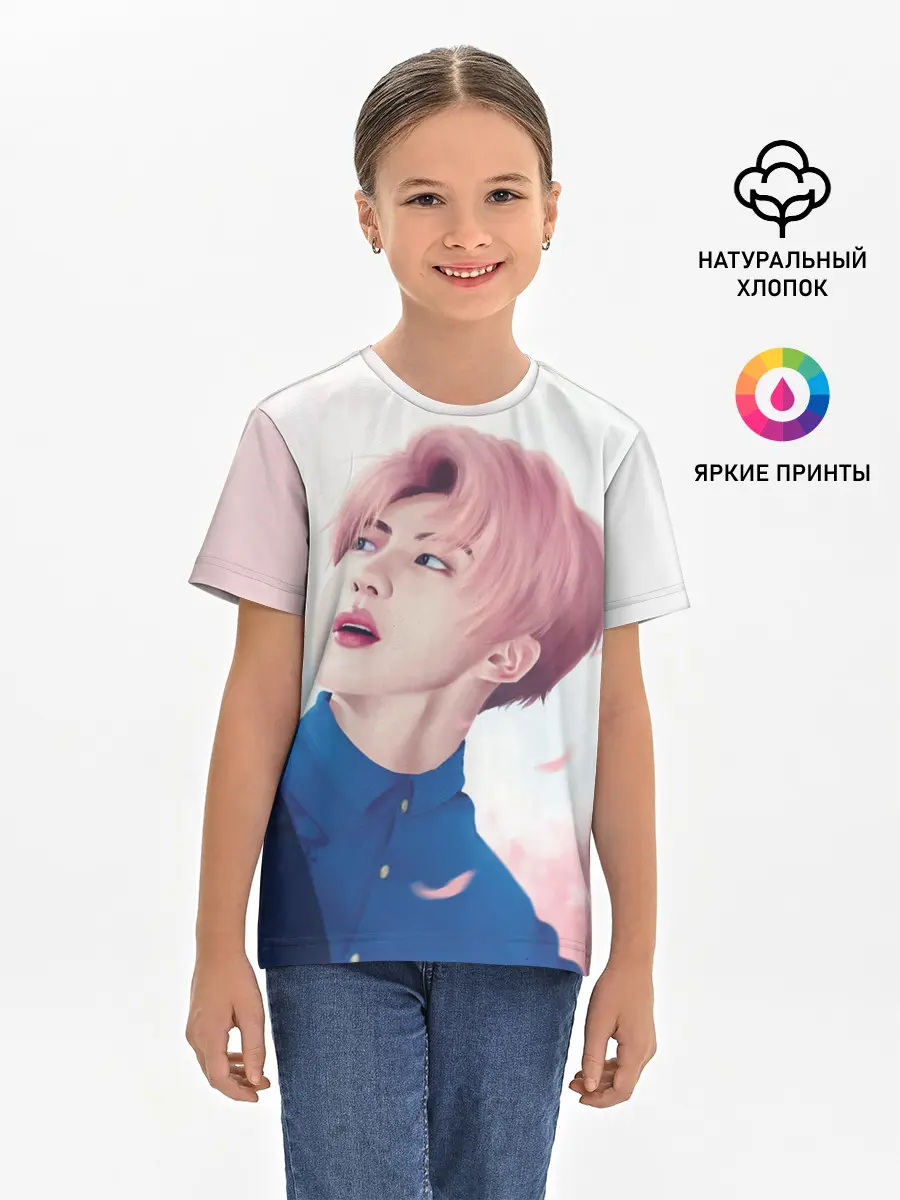 Детская базовая футболка / Сакура