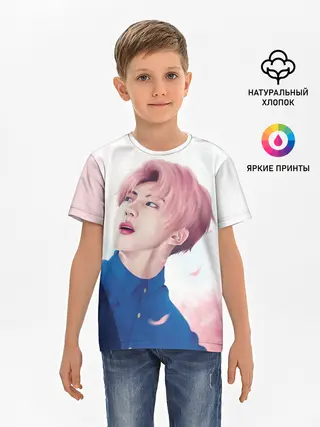 Детская базовая футболка / Сакура