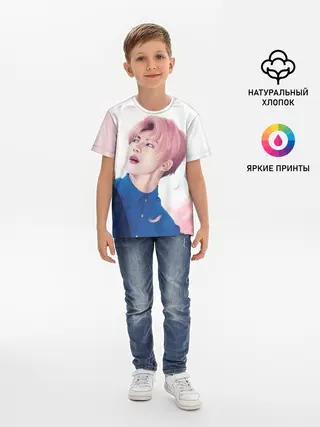 Детская базовая футболка / Сакура