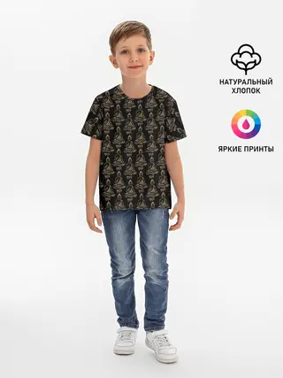Детская базовая футболка / Будда