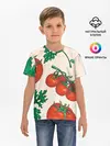 Детская базовая футболка / Летние овощи