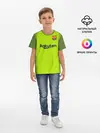 Детская базовая футболка / Месси Форма Новая Away 18/19