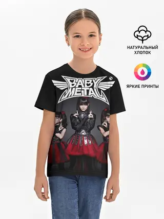 Детская базовая футболка / BABYMETAL