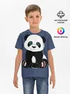 Детская базовая футболка / Милая Панда