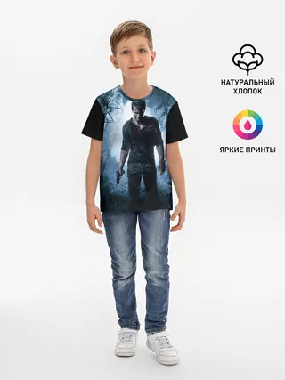 Детская базовая футболка / Uncharted 4