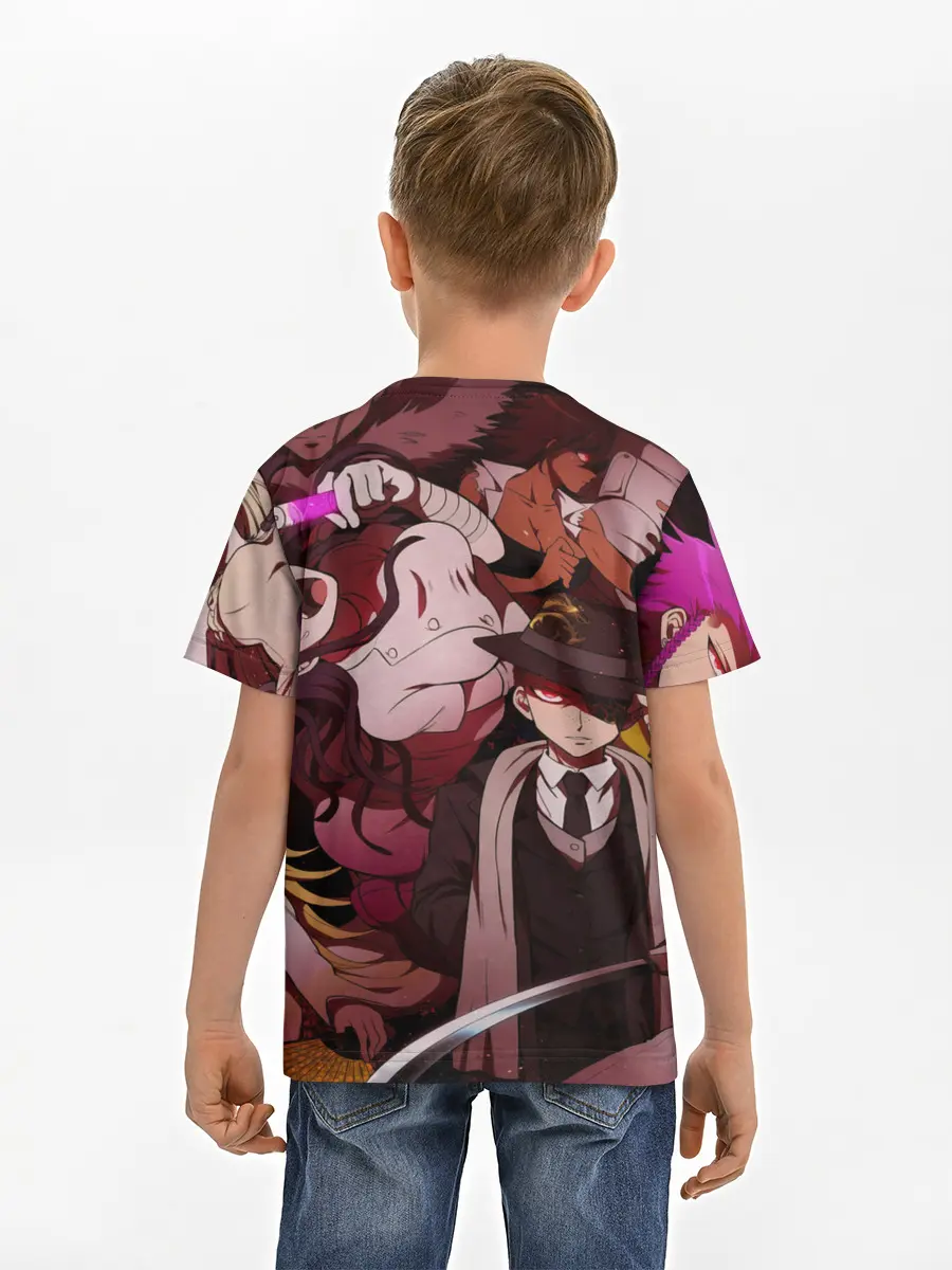 Детская базовая футболка / danganronpa perso