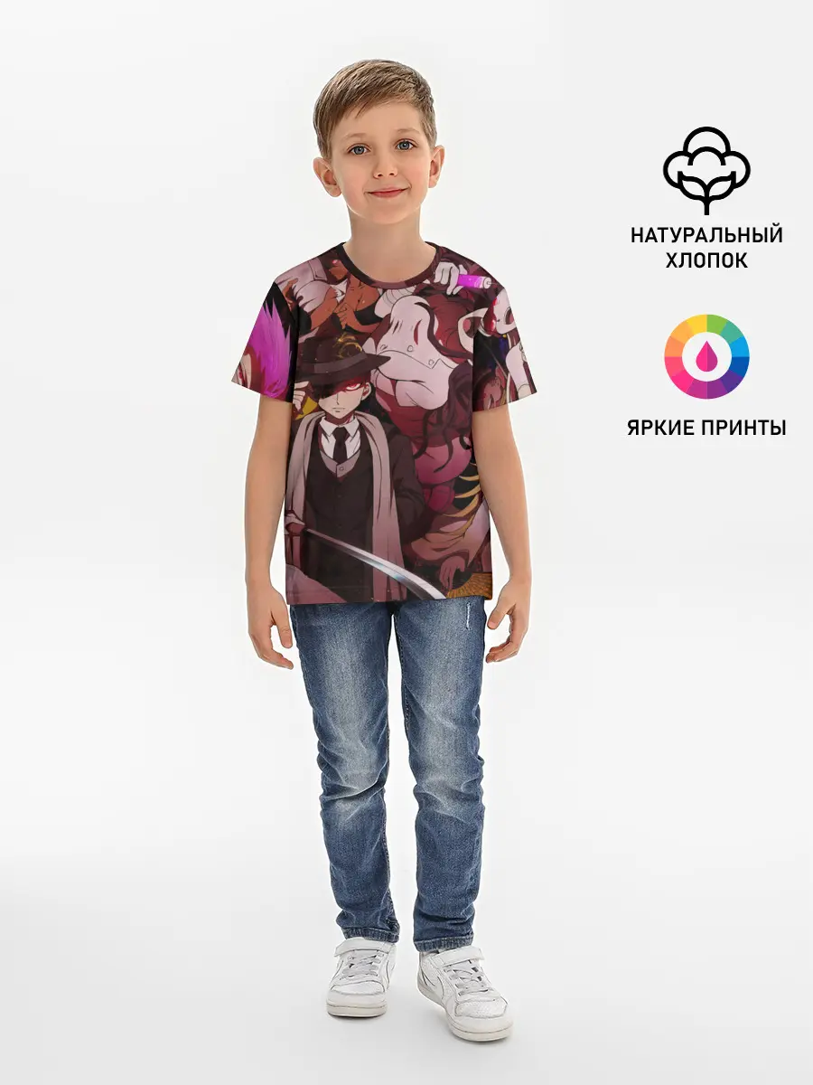 Детская базовая футболка / danganronpa perso