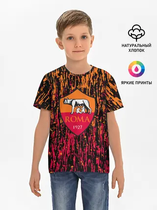 Детская базовая футболка / Roma.