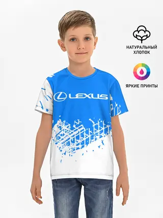 Детская базовая футболка / LEXUS / ЛЕКСУС