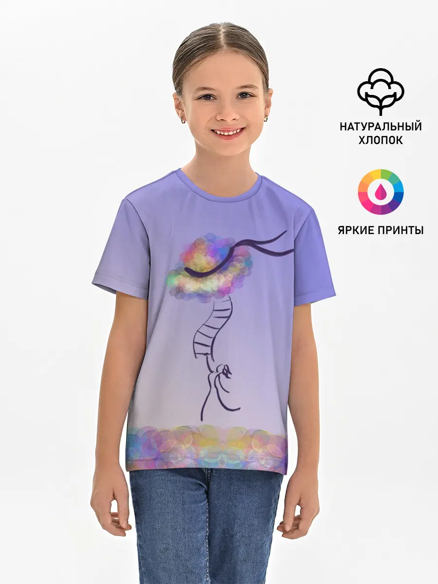 Детская базовая футболка / Полетели!