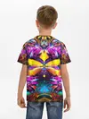 Детская базовая футболка / ФРАКТАЛЬНЫЕ ЦВЕТЫ