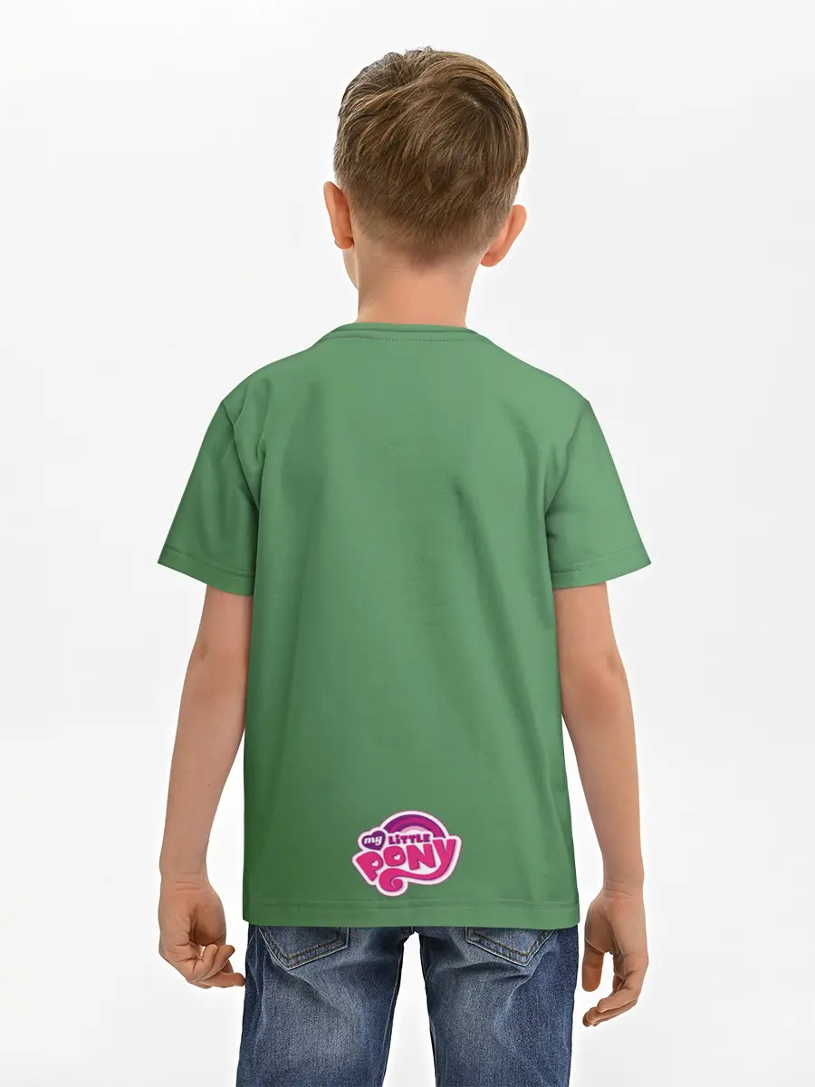 Детская базовая футболка / Милая Флаттершайн