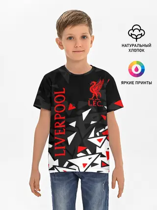 Детская базовая футболка / LIVERPOOL / ЛИВЕРПУЛЬ
