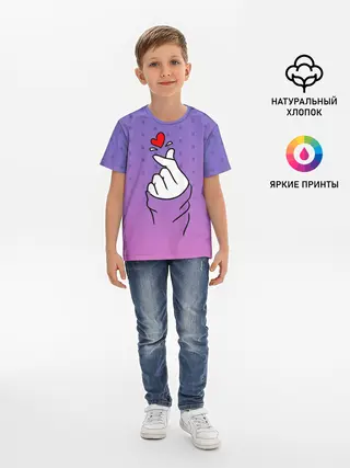 Детская базовая футболка / K-POP BTS