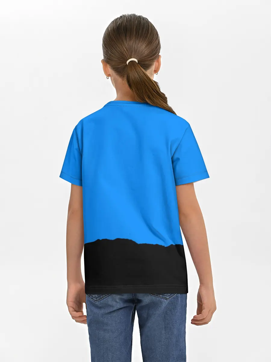 Детская базовая футболка / TEAM FORTRESS 2 BLUE TEAM