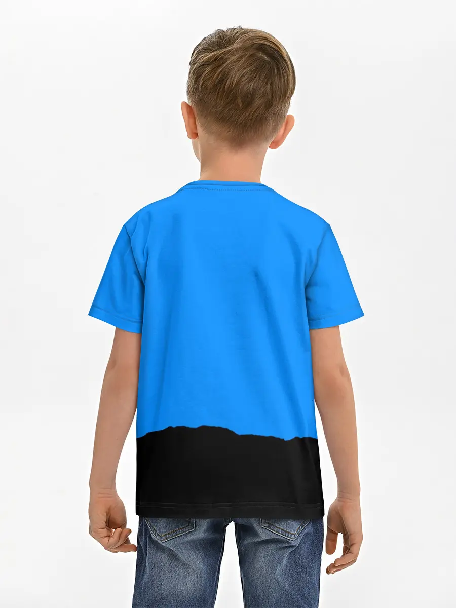 Детская базовая футболка / TEAM FORTRESS 2 BLUE TEAM