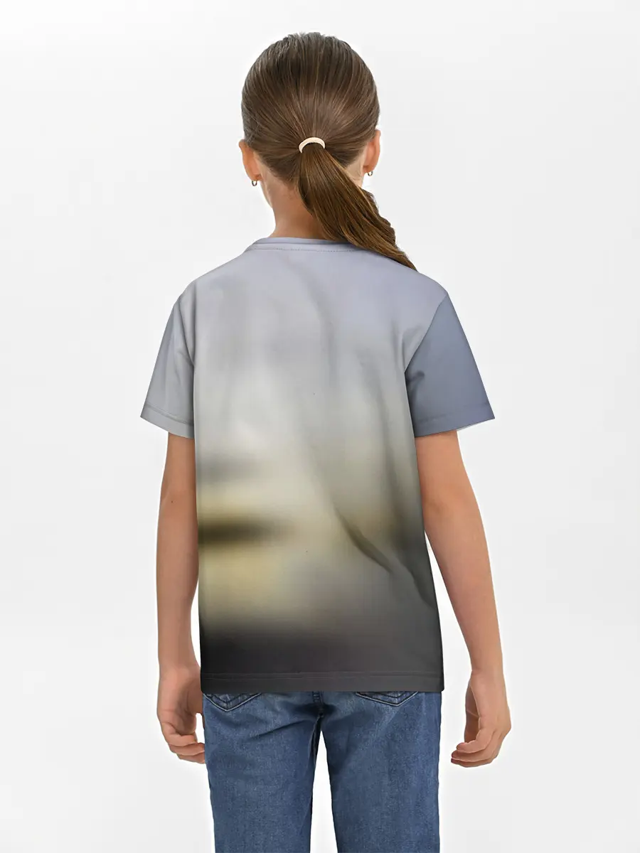 Детская базовая футболка / Tesla Roadster