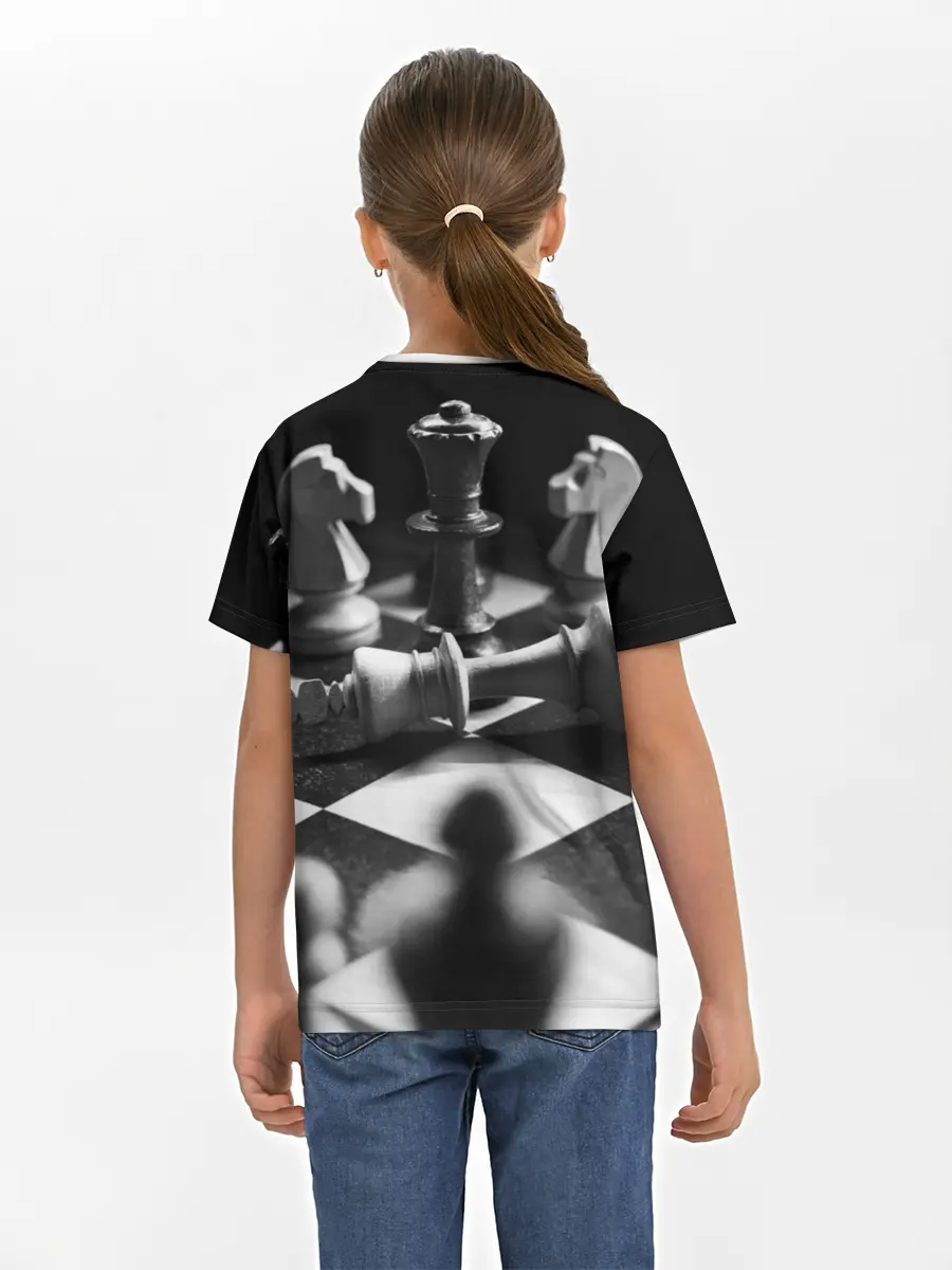 Детская базовая футболка / Шахматы