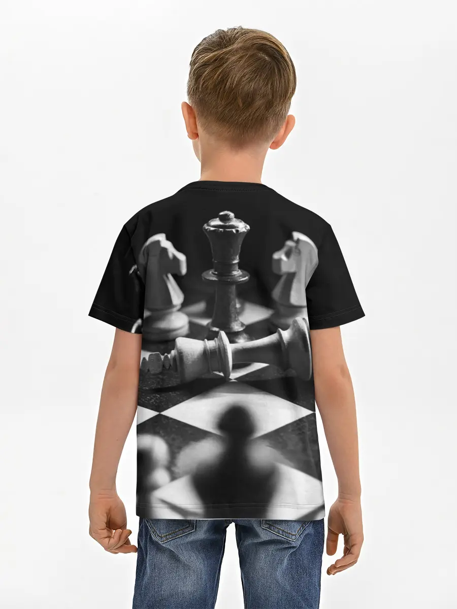 Детская базовая футболка / Шахматы