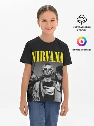 Детская базовая футболка / NIRVANA