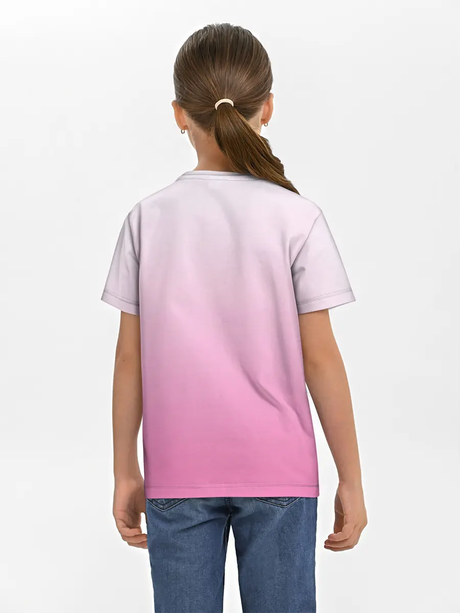 Детская базовая футболка / веселая овечка