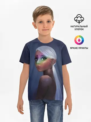 Детская базовая футболка / Ариана в тени