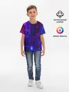 Детская базовая футболка / NEON CUBES