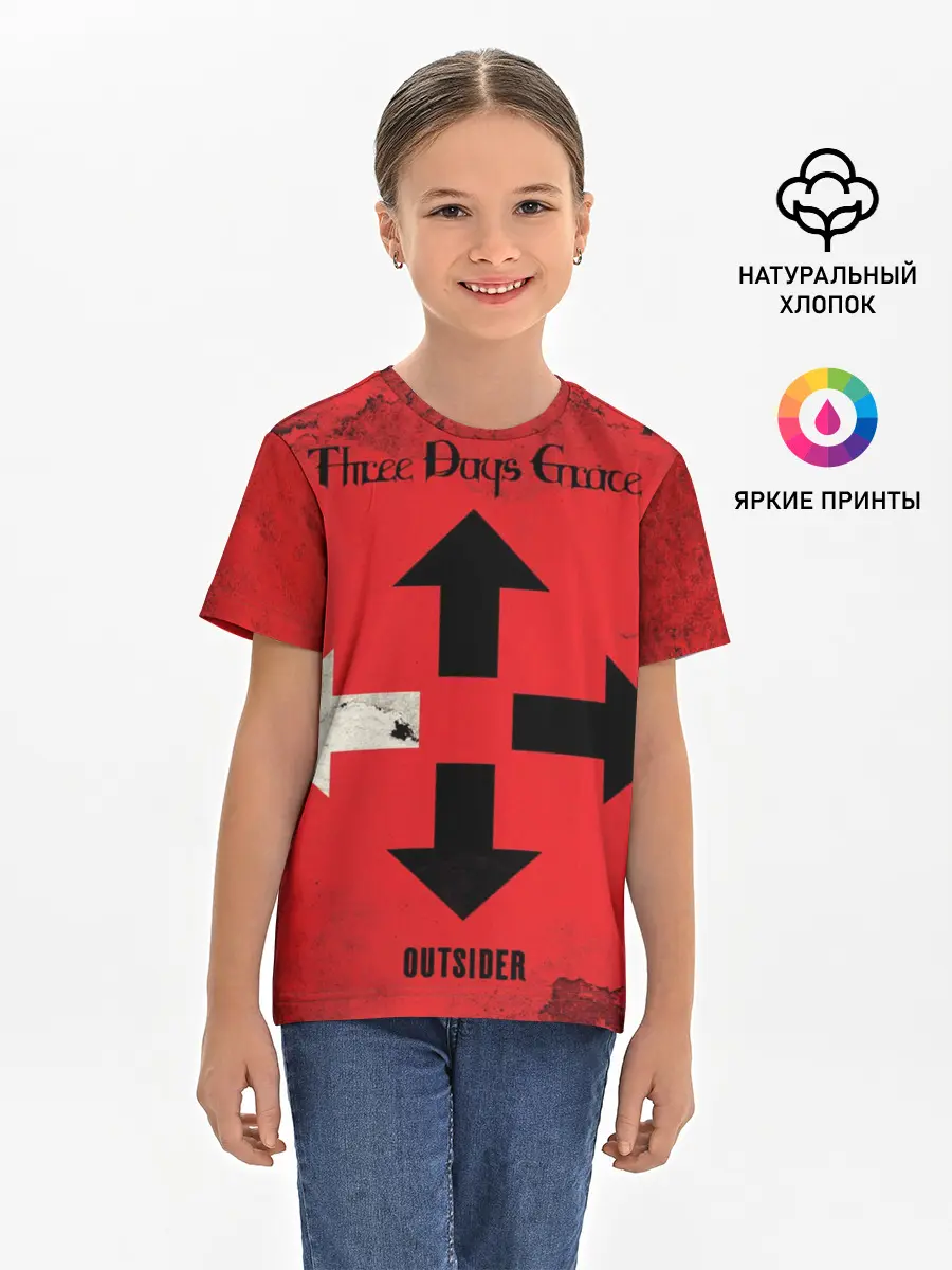 Детская базовая футболка / Three Days Grace