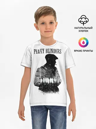 Детская базовая футболка / Thomas Shelby Peaky Blinders