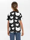 Детская базовая футболка / Love Cats Pattern