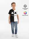 Детская базовая футболка / MARSHMELLO BLACK & WHITE
