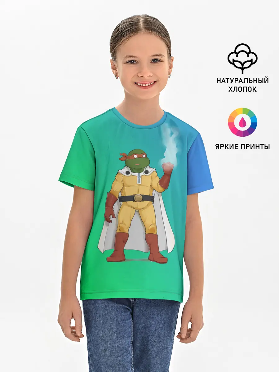 Детская базовая футболка / Сайтама | One Punch Man