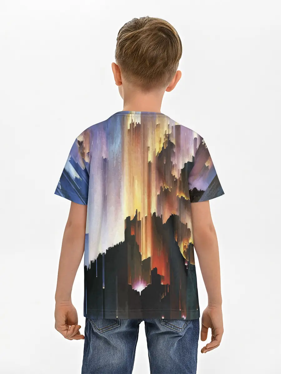 Детская базовая футболка / Space