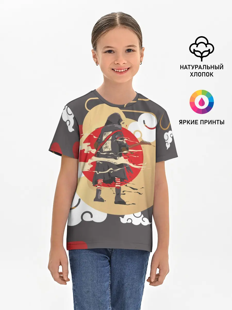 Детская базовая футболка / Ниндзя. Япония