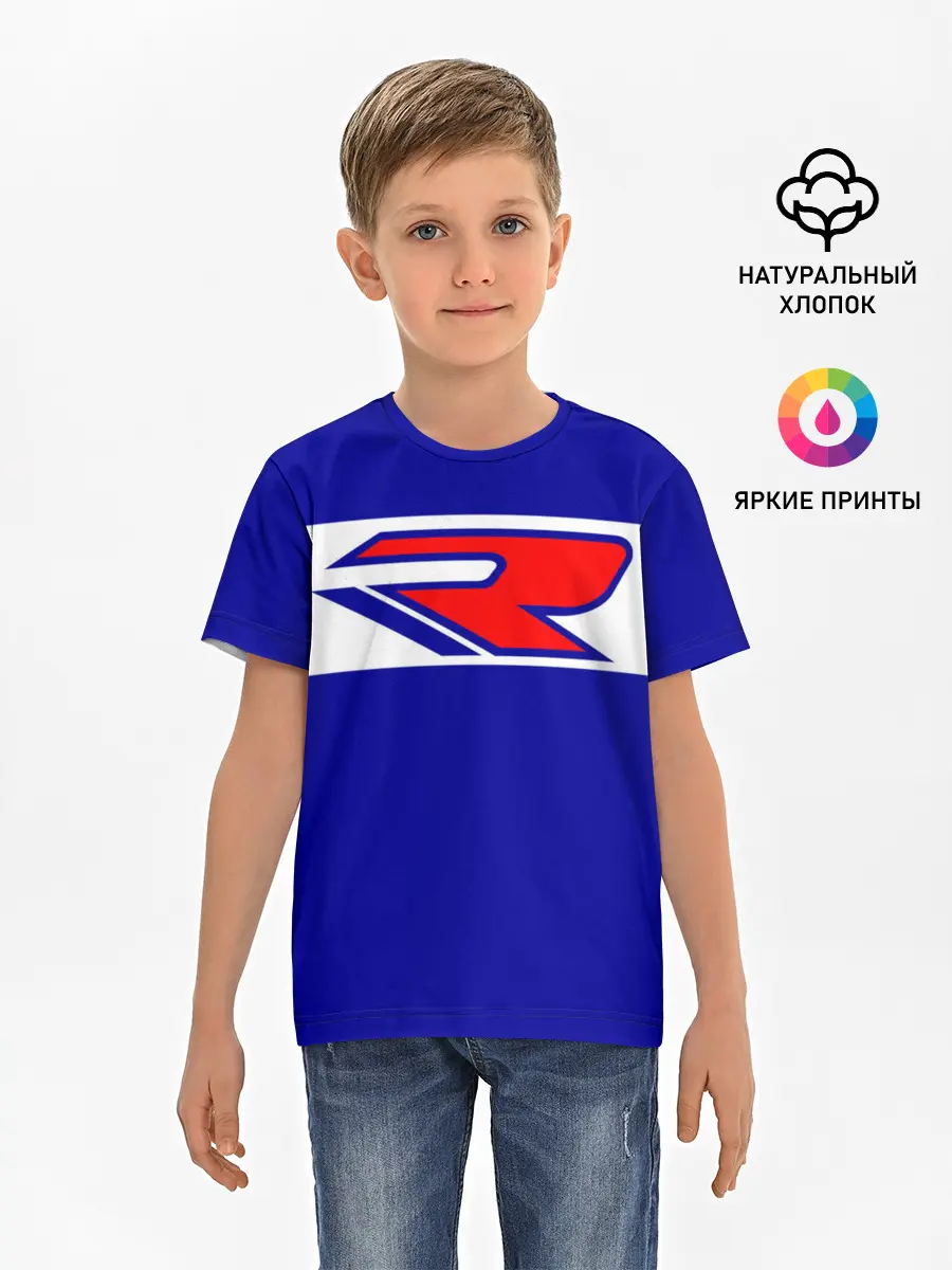 Детская базовая футболка / SUZUKI MOTO SPROT | СУЗУКИ МОТО СПОРТ