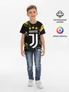 Детская базовая футболка / JUVENTUS / ЮВЕНТУС / КРАСКА