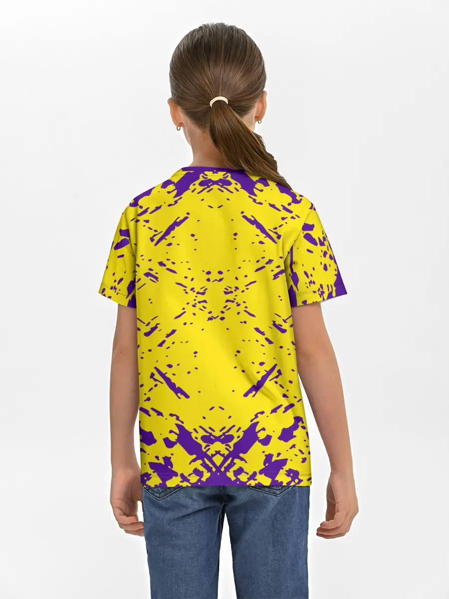 Детская базовая футболка / ЛЕЙКЕРС| LOS ANGELES LAKERS,