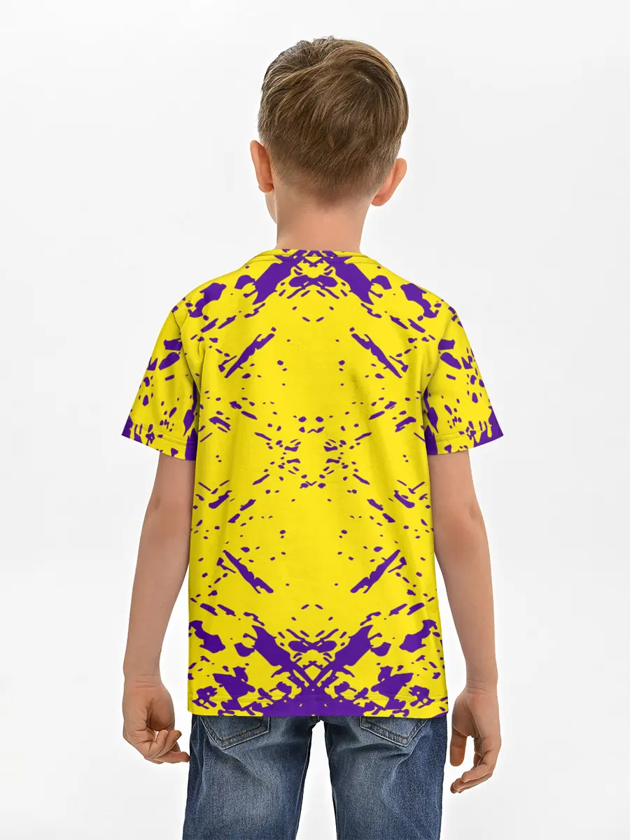 Детская базовая футболка / ЛЕЙКЕРС| LOS ANGELES LAKERS,