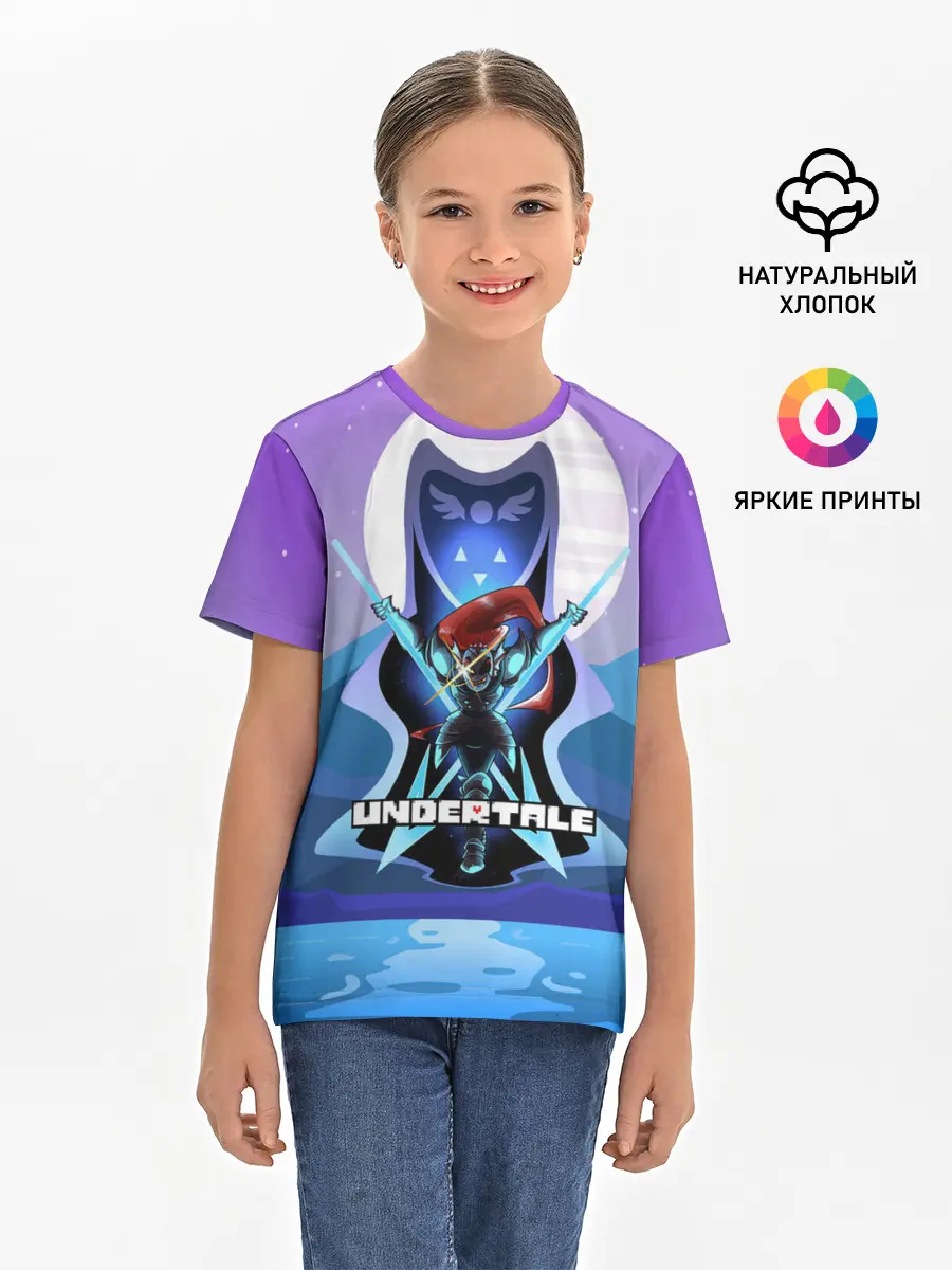 Детская базовая футболка / Undertale