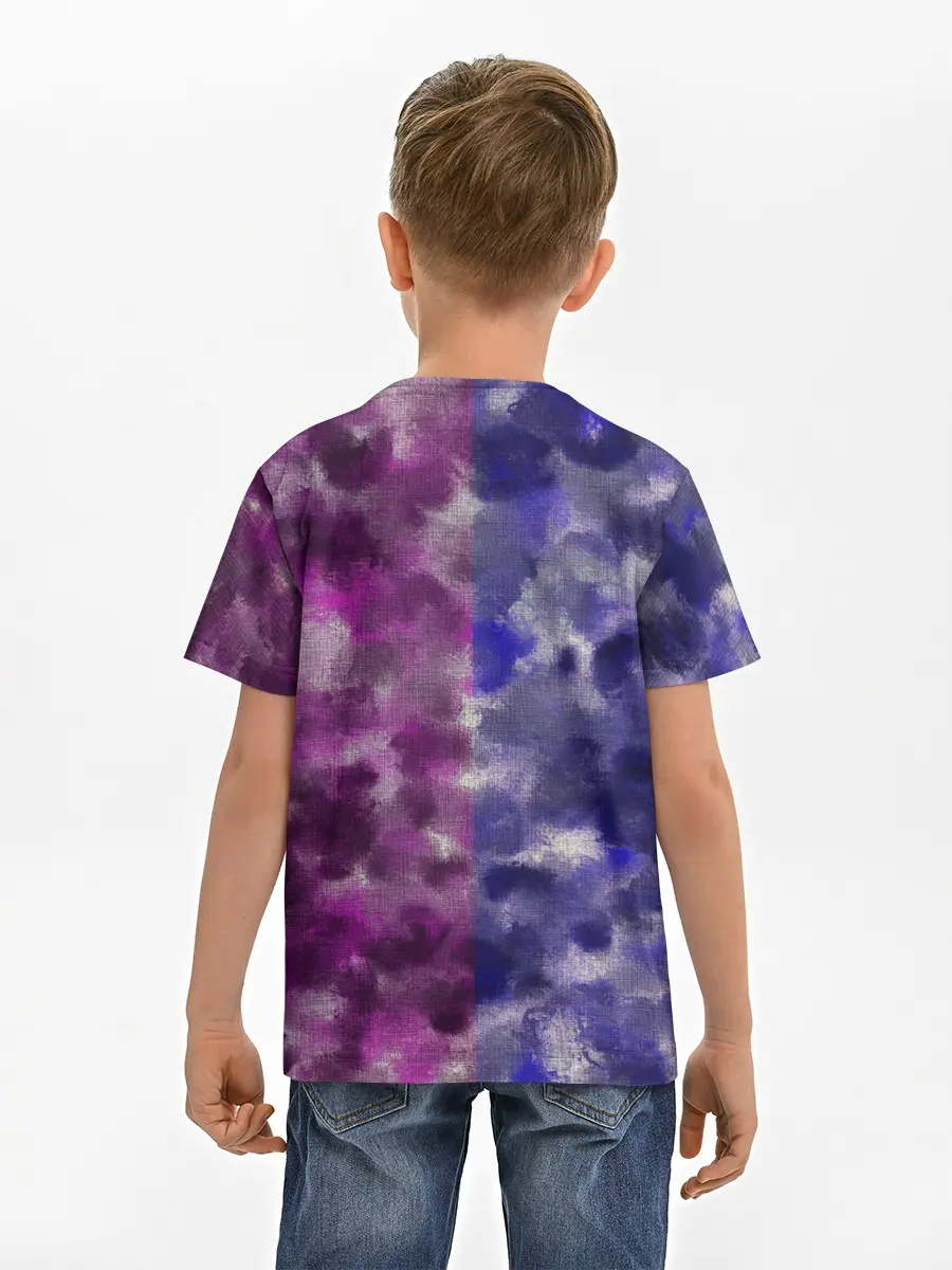 Детская базовая футболка / Sides Camouflage